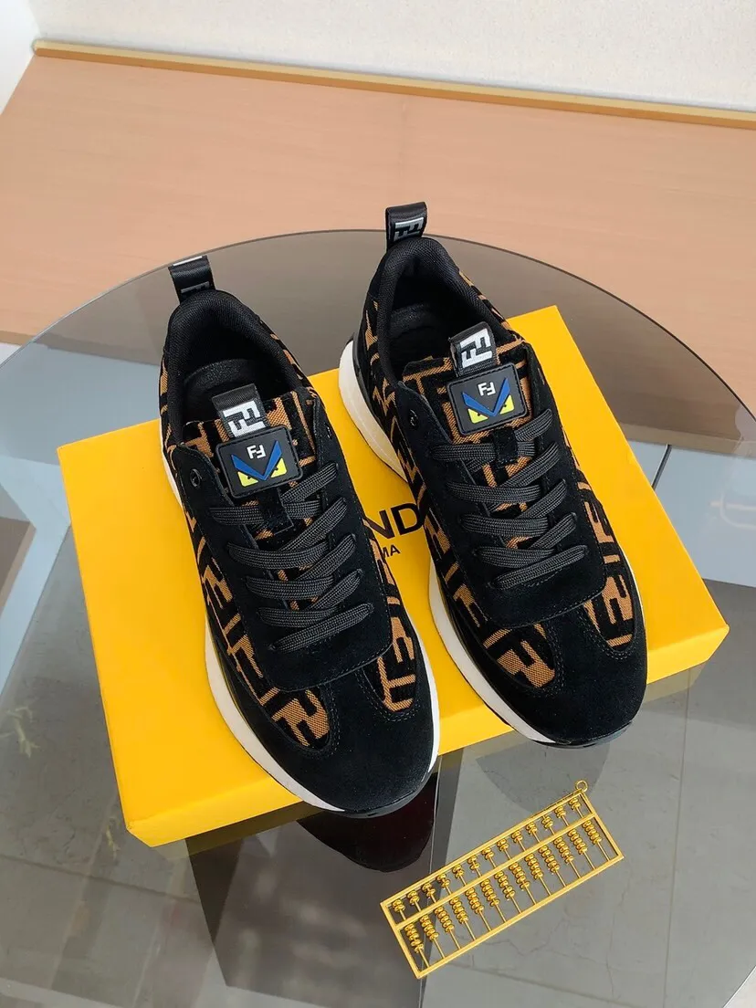 Factory price 442 (fendi) New style casual 👊🏻 upper 🇮🇹 imported cowhide fabric 🇩🇪 lining imported breathable mesh lining. The original outsole is molded to reflect the identity of every man, and the upper foot is stable and elegant🚶🏻🚶🏻High-end customized original version📯No matter the wind or rain, the shoe last remains unchanged and can withstand the verification of time🔍️,🔵 Size: 38-44